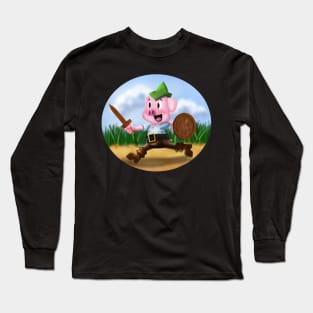 STORYBOOK PIG ADVENTURER Long Sleeve T-Shirt